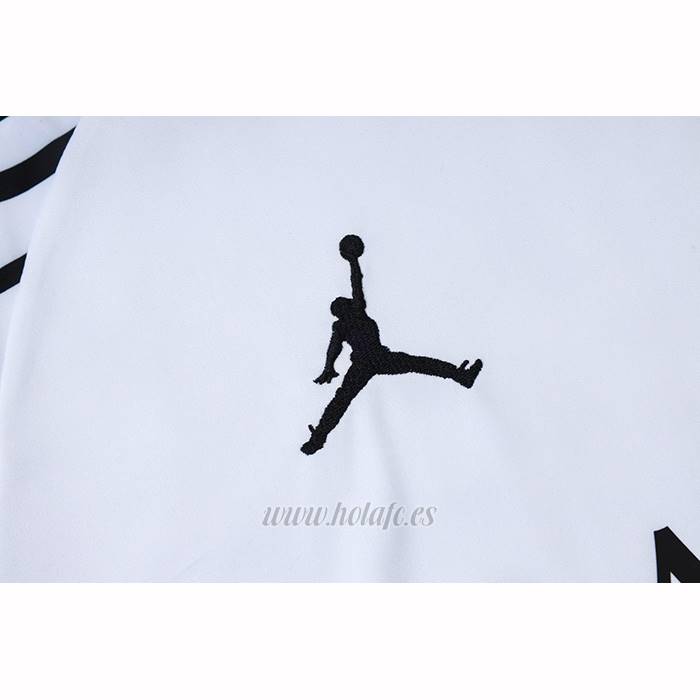 Chandal del Paris Saint-Germain Jordan Manga Corta 2025-2026 Blanco - Pantalon Corto